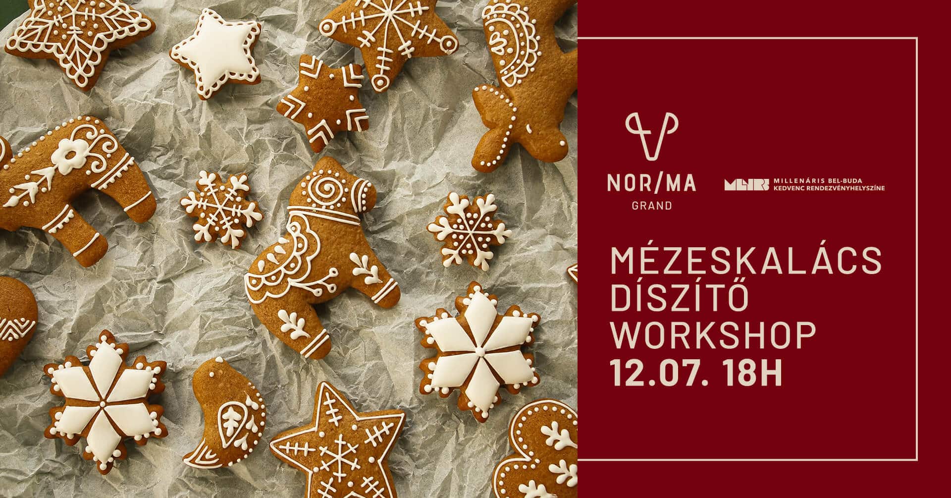 Mézeskalács díszítő workshop - NormaGrand